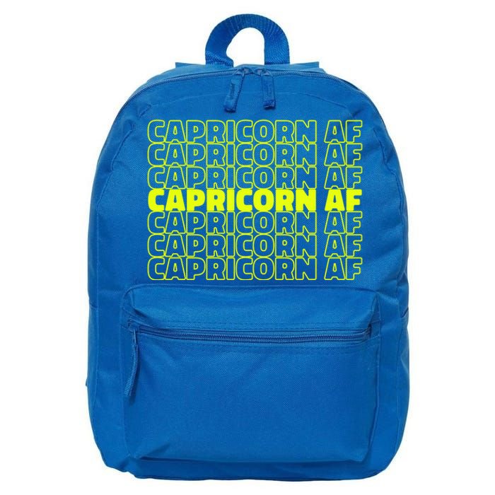 Cool Statet Zodiac Horoscope Capricorn Astrology Funny Gift 16 in Basic Backpack