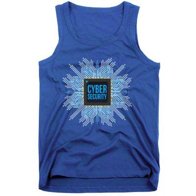 Cyber Security Zero Trust Hacking Programmer Developer Gift Tank Top