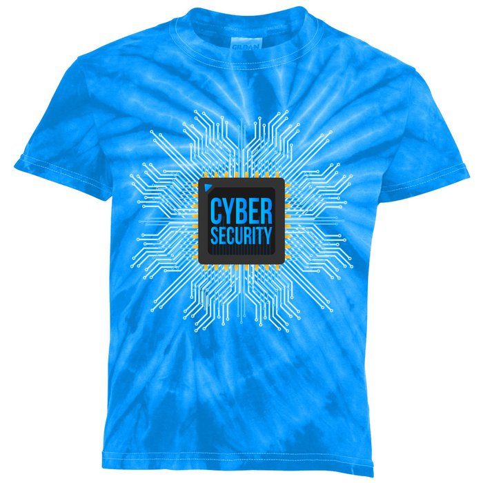 Cyber Security Zero Trust Hacking Programmer Developer Gift Kids Tie-Dye T-Shirt