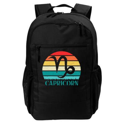 Capricorn Sunset Zodiac Daily Commute Backpack