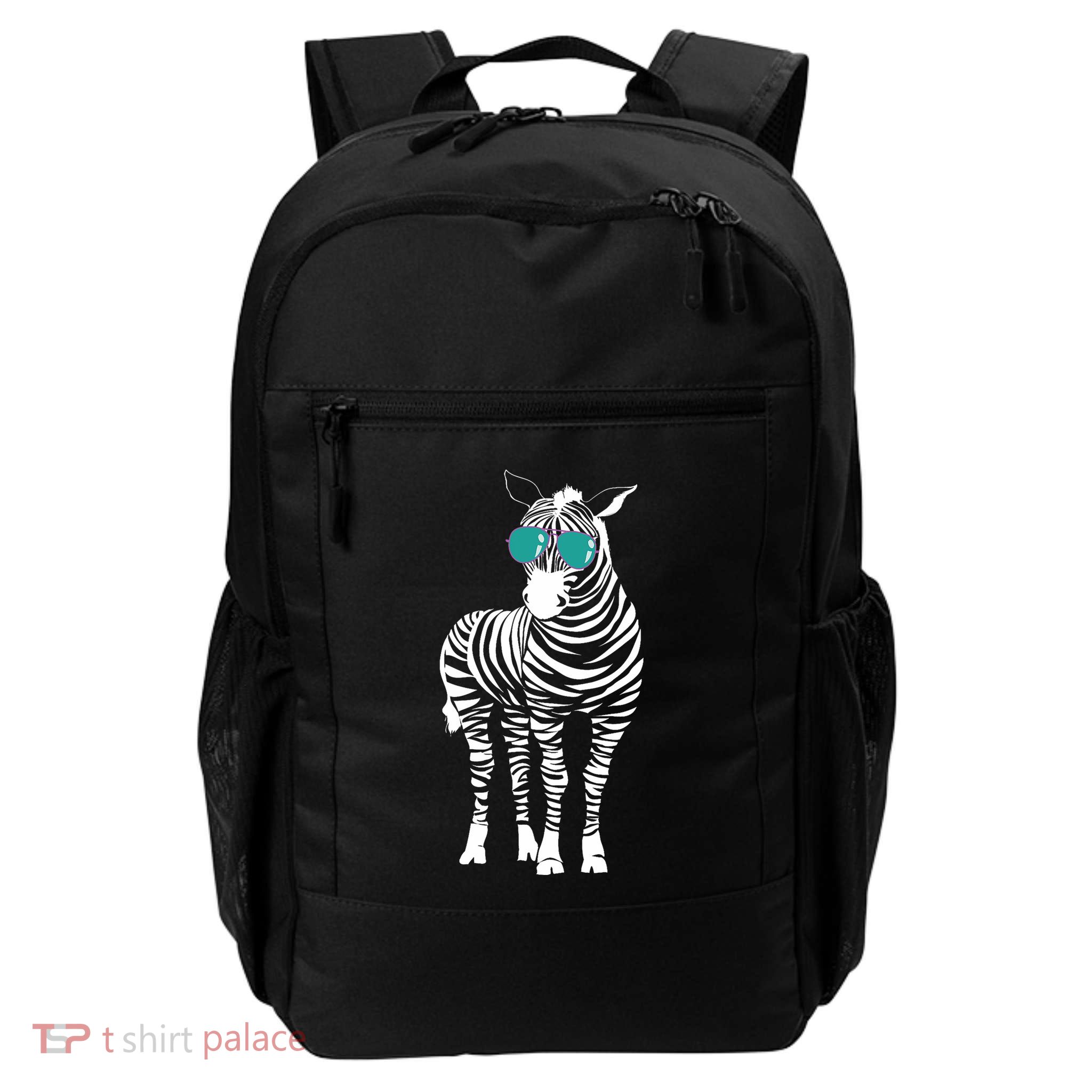 Cool Sunglasses Zebra Zookeeper Wildlife Animal Lover Daily Commute Backpack