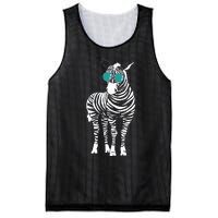 Cool Sunglasses Zebra Zookeeper Wildlife Animal Lover Mesh Reversible Basketball Jersey Tank