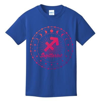 Celestial Sagittarius Zodiac Symbol Gift Kids T-Shirt