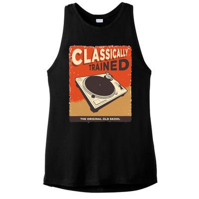 Classically Trained 1210 1200 Turntable Ladies PosiCharge Tri-Blend Wicking Tank