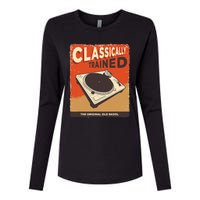 Classically Trained 1210 1200 Turntable Womens Cotton Relaxed Long Sleeve T-Shirt