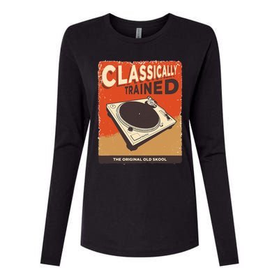 Classically Trained 1210 1200 Turntable Womens Cotton Relaxed Long Sleeve T-Shirt