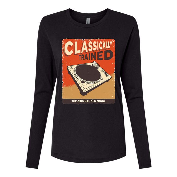 Classically Trained 1210 1200 Turntable Womens Cotton Relaxed Long Sleeve T-Shirt