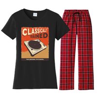 Classically Trained 1210 1200 Turntable Women's Flannel Pajama Set