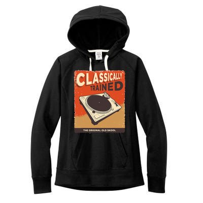 Classically Trained 1210 1200 Turntable Women's Fleece Hoodie