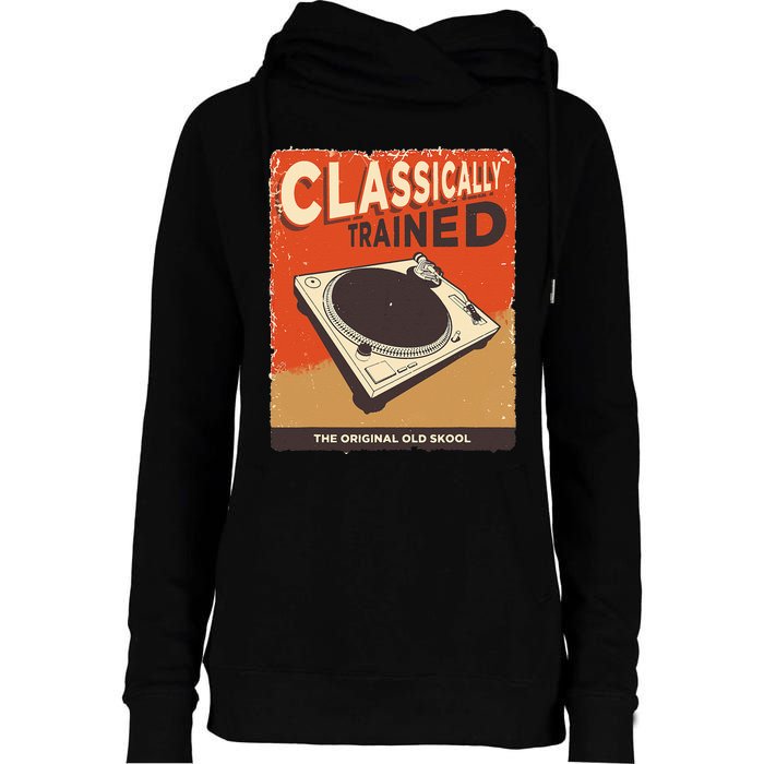 Classically Trained 1210 1200 Turntable Womens Funnel Neck Pullover Hood