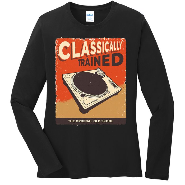 Classically Trained 1210 1200 Turntable Ladies Long Sleeve Shirt