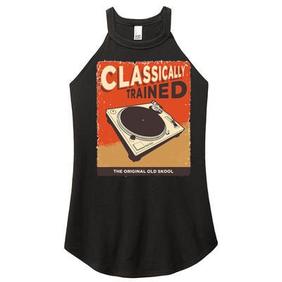 Classically Trained 1210 1200 Turntable Women's Perfect Tri Rocker Tank