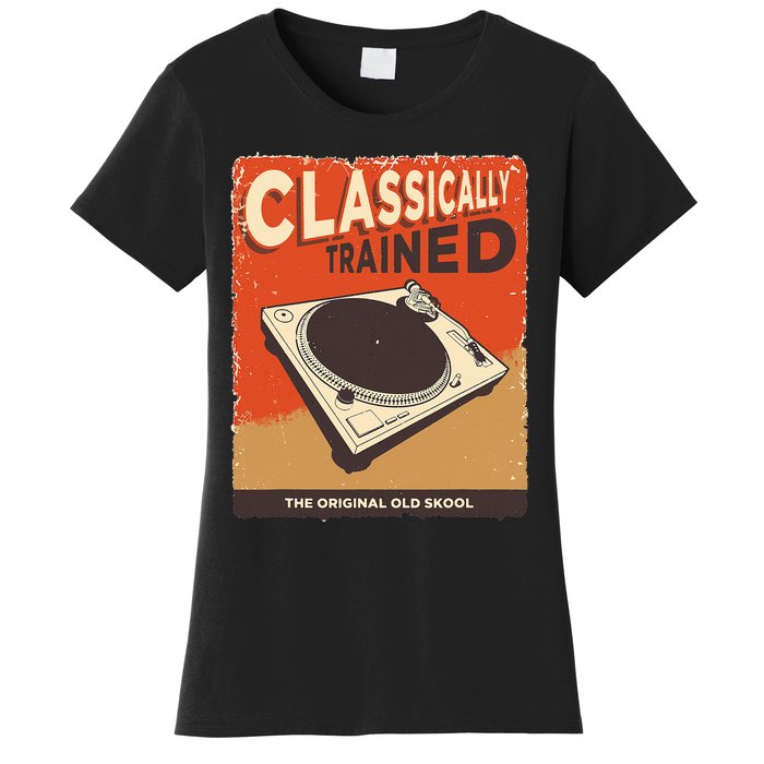 Classically Trained 1210 1200 Turntable Women's T-Shirt