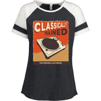 Classically Trained 1210 1200 Turntable Enza Ladies Jersey Colorblock Tee