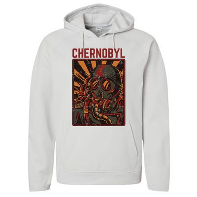 Chernobyl Tschernobyl 1986 Radioactive Explosion Radiation Performance Fleece Hoodie