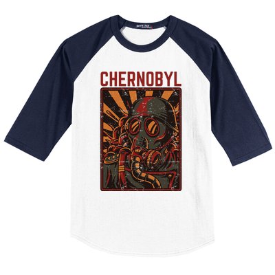 Chernobyl Tschernobyl 1986 Radioactive Explosion Radiation Baseball Sleeve Shirt