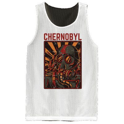 Chernobyl Tschernobyl 1986 Radioactive Explosion Radiation Mesh Reversible Basketball Jersey Tank