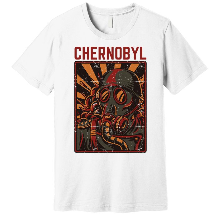 Chernobyl Tschernobyl 1986 Radioactive Explosion Radiation Premium T-Shirt