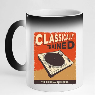 Classically Trained 1210 1200 Turntable 11oz Black Color Changing Mug