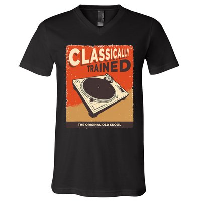 Classically Trained 1210 1200 Turntable V-Neck T-Shirt