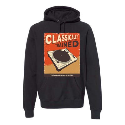 Classically Trained 1210 1200 Turntable Premium Hoodie