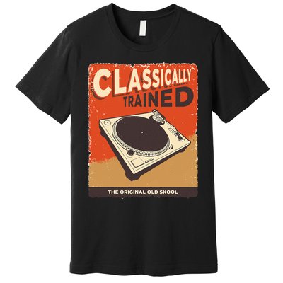 Classically Trained 1210 1200 Turntable Premium T-Shirt