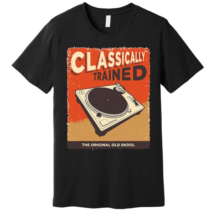 Classically Trained 1210 1200 Turntable Premium T-Shirt