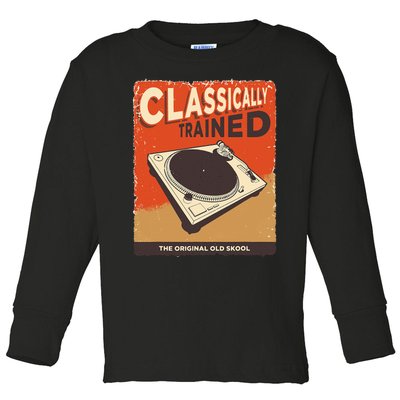 Classically Trained 1210 1200 Turntable Toddler Long Sleeve Shirt