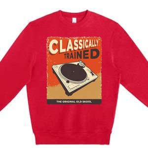 Classically Trained 1210 1200 Turntable Premium Crewneck Sweatshirt