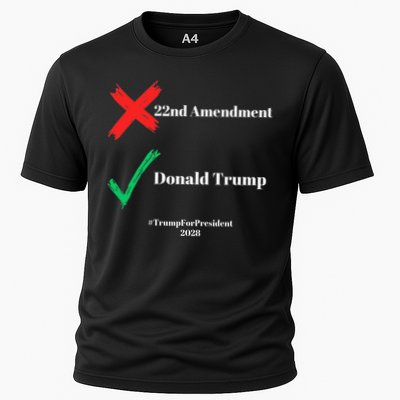 Cancel The 22nd Amendment Support Trump For President 2028 Performance Shirt