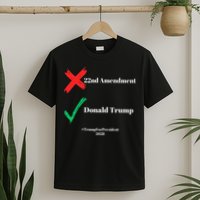 Cancel The 22nd Amendment Support Trump For President 2028 T-Shirt