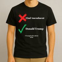 Cancel The 22nd Amendment Support Trump For President 2028 T-Shirt