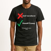 Cancel The 22nd Amendment Support Trump For President 2028 Tall T-Shirt