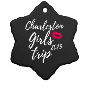 Charleston Trip 2025 Bachelorette Vacation Matching Ceramic Star Ornament