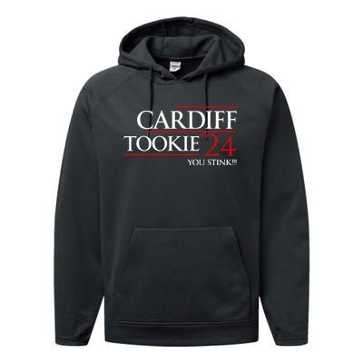 Cardiff Tookie 24 You Stink Performance Fleece Hoodie