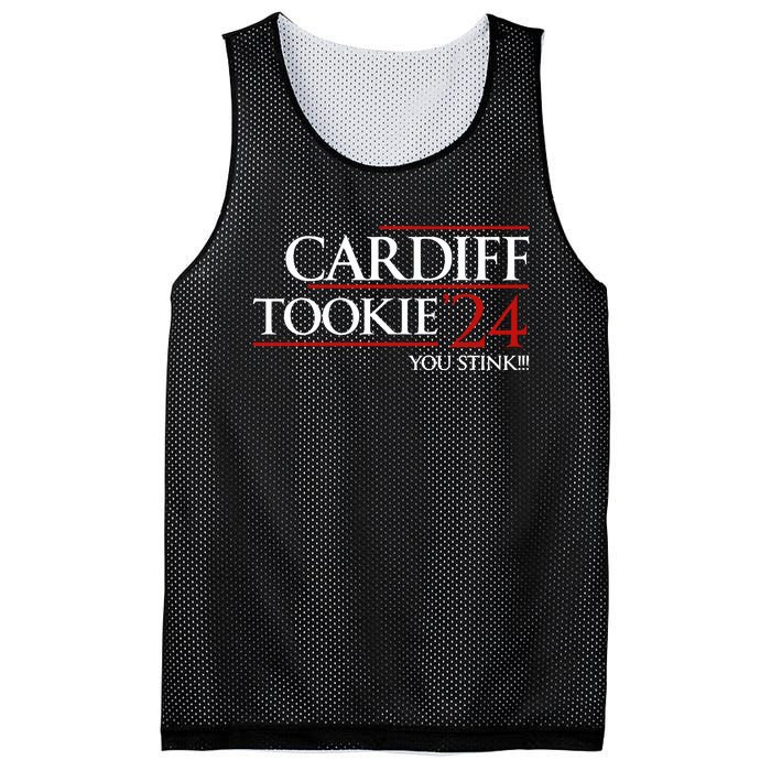 Cardiff Tookie 24 You Stink Mesh Reversible Basketball Jersey Tank