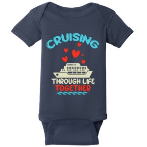 Cruising Trip 2024 Family Anniversary Trip Couples Matching Baby Bodysuit