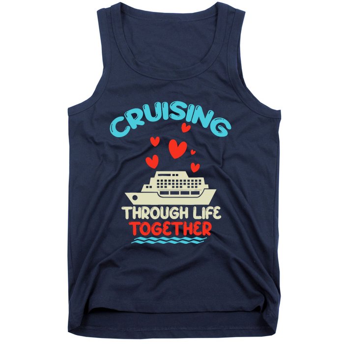 Cruising Trip 2024 Family Anniversary Trip Couples Matching Tank Top