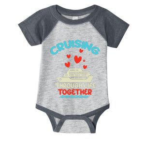 Cruising Trip 2024 Family Anniversary Trip Couples Matching Infant Baby Jersey Bodysuit