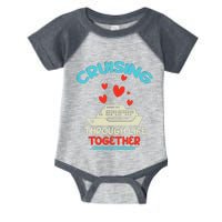 Cruising Trip 2024 Family Anniversary Trip Couples Matching Infant Baby Jersey Bodysuit