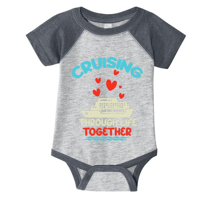 Cruising Trip 2024 Family Anniversary Trip Couples Matching Infant Baby Jersey Bodysuit