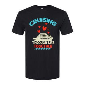 Cruising Trip 2024 Family Anniversary Trip Couples Matching Softstyle CVC T-Shirt