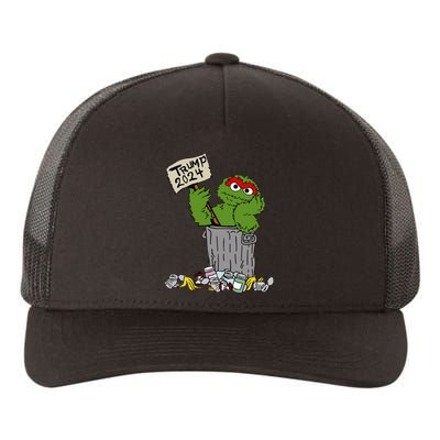 Crowder Trump 2024 Garbage Yupoong Adult 5-Panel Trucker Hat