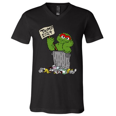 Crowder Trump 2024 Garbage V-Neck T-Shirt