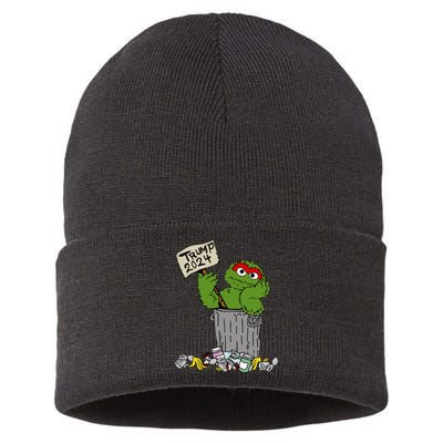 Crowder Trump 2024 Garbage Sustainable Knit Beanie