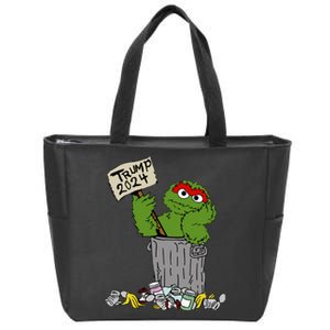 Crowder Trump 2024 Garbage Zip Tote Bag