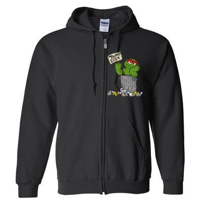 Crowder Trump 2024 Garbage Full Zip Hoodie