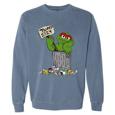 Crowder Trump 2024 Garbage Garment-Dyed Sweatshirt