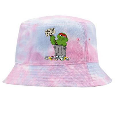 Crowder Trump 2024 Garbage Tie-Dyed Bucket Hat