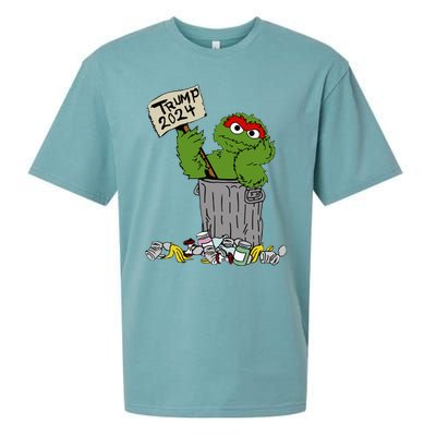 Crowder Trump 2024 Garbage Sueded Cloud Jersey T-Shirt